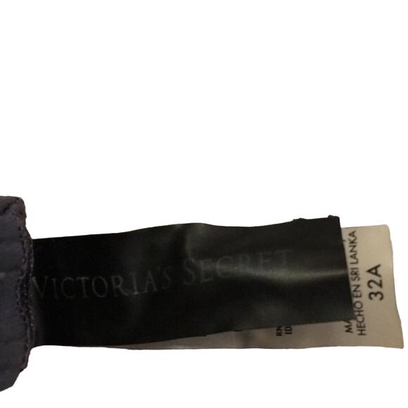 Victoria Secret Bikini top only Size 32A - Gray - Picture 6 of 7